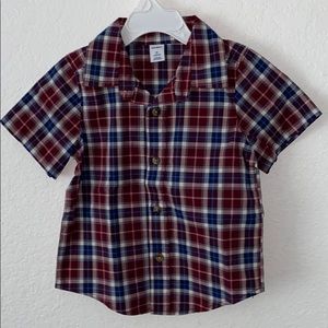 Baby boys button up shirt 2t